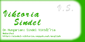 viktoria sindel business card